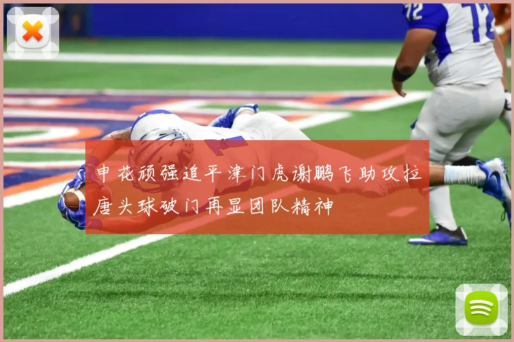 申花顽强追平津门虎谢鹏飞助攻拉唐头球破门再显团队精神
